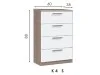 Chest of drawers K4 S