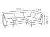 Austin Corner Sofa Non-Convertible Austin Corner Sofa Non-Convertible