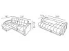 Sofa Barton Corner Folding
