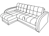 Sofa Barton Corner Folding