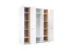 Alba 5-door wardrobe